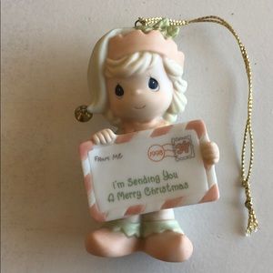 Precious Moments Christmas ornament